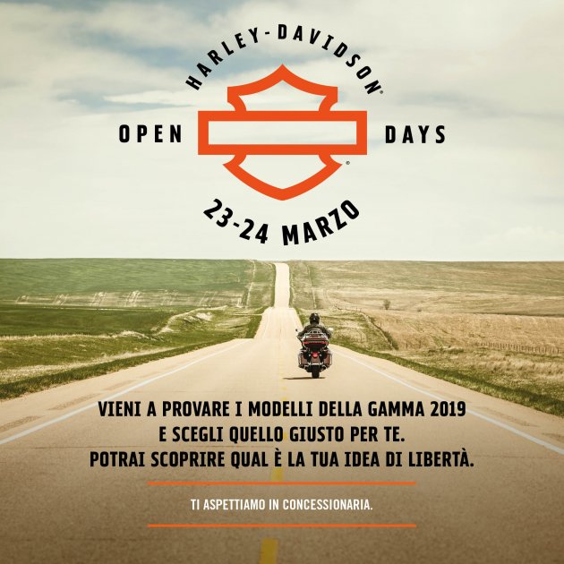OPEN DAY 23-24 MARZO 2019